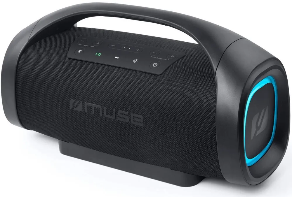 MUSE M-980 BT Portable Bluetooth Speaker Splash Proof, Black