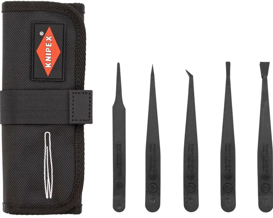 KNIPEX Set pensete din plastic ESD 5 buc
