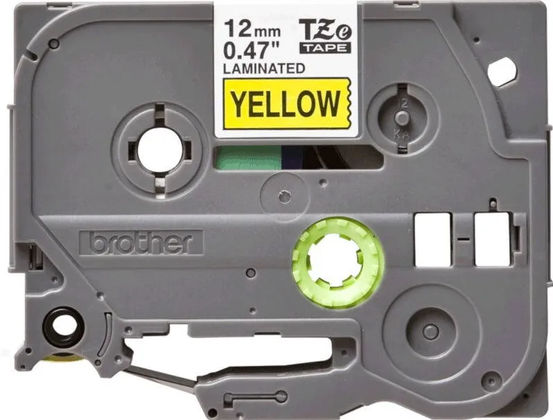 Consumabil Termic Brother Consumabil Banda Laminata TZe-631S 12 mm Black on Yellow