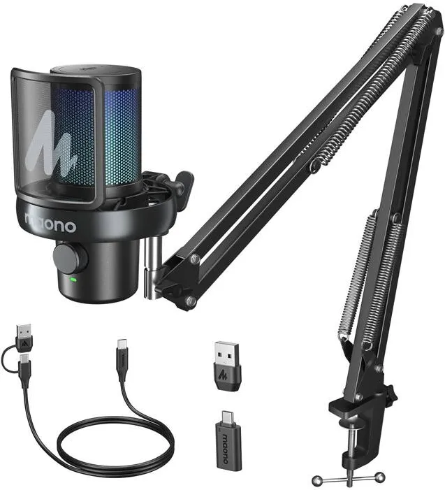 Microfon Maono  DM40 S Pro Microphone (Black)