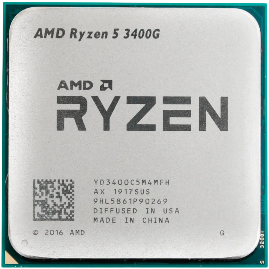 Procesor AMD AMD CPU Desktop Ryzen 5 4C/8T 3400G (4.2GHz,6MB,65W,AM4) box, RX Vega 11 Graphics, with Wraith Stealth Cooler
