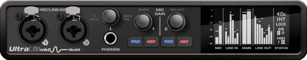 MOTU UltraLite-mk5 - audio interface