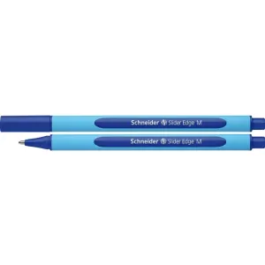 Schneider Pix Schneider Slider Edge M, rubber grip, varf mediu - scriere albastra