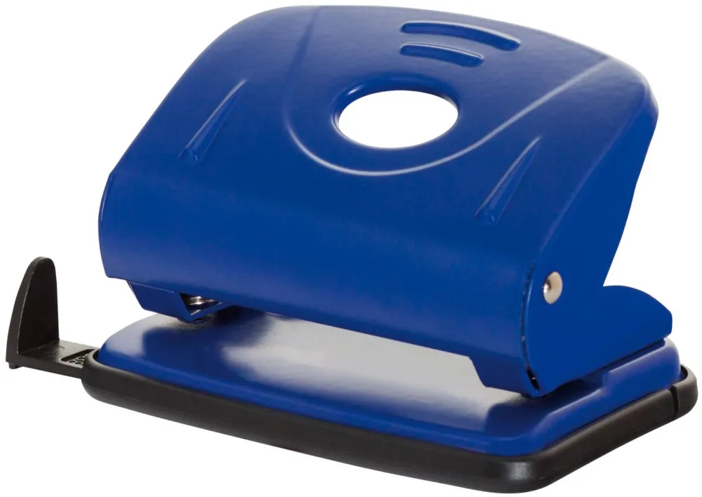 Office Products Perforator metalic, 25 coli, Office Products - albastru