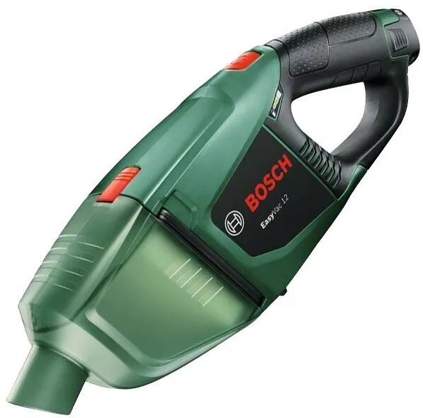 BOSCH EasyVac 12 - Aspirator cu 1 acumulator, Li-Ion, 12 V, 2.5 Ah, 50 mbar