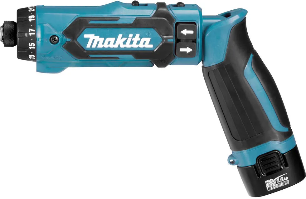 Makita DF012DSE power screwdriver/impact driver Black, Blue 650, 200