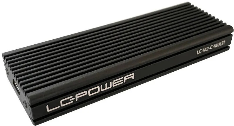 Rack LC-Power LC-M2-C-MULTI - storage enclosure - M.2 NVMe Card - USB 3.2 (Gen 2)