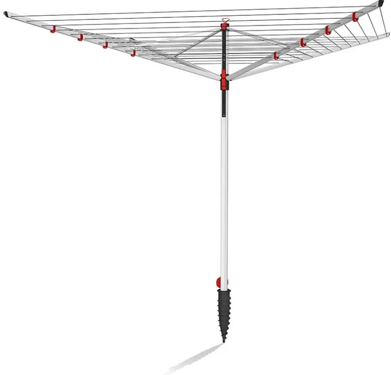 VILEDA Uscator de rufe Vileda Sun Lift Plus 60 Negru, Alb Aluminiu 60 m