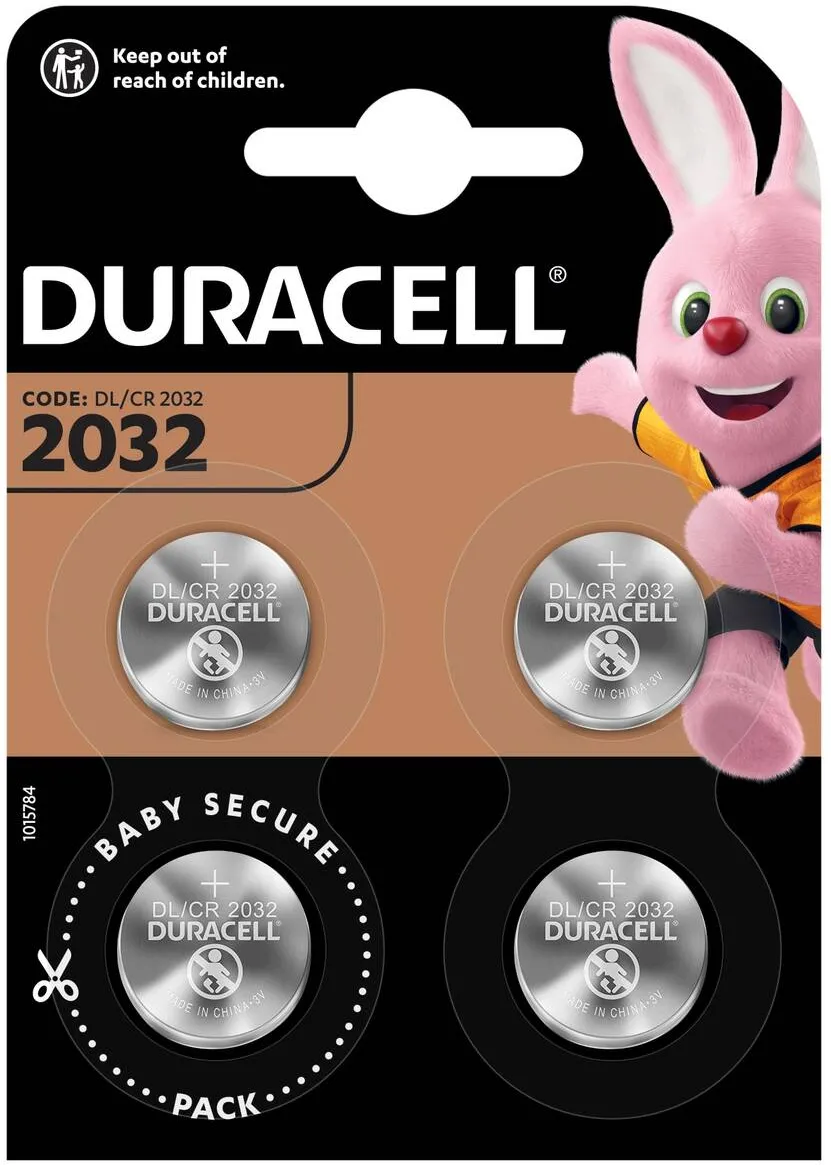 DURACELL Baterie 2032 Single-use CR2032 Lithium