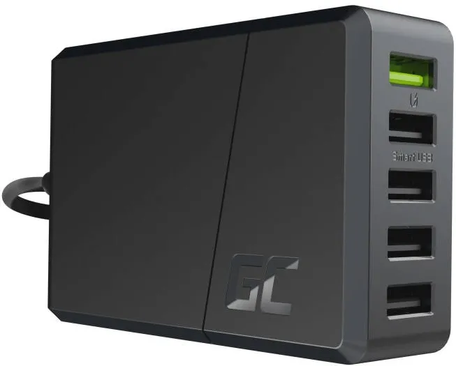 Incarcator retea Green Cell CHARGC05 5 porturi USB negru