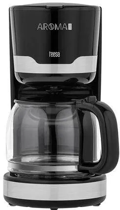 Cafetiera teesa TSA4006 Aroma 100 1000W 1.5 litri Negru