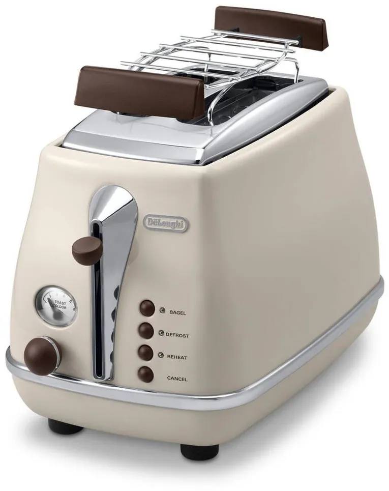 DELONGHI Prajitor de paine CTOV 2103.BG Icona Vintage 900W Bej