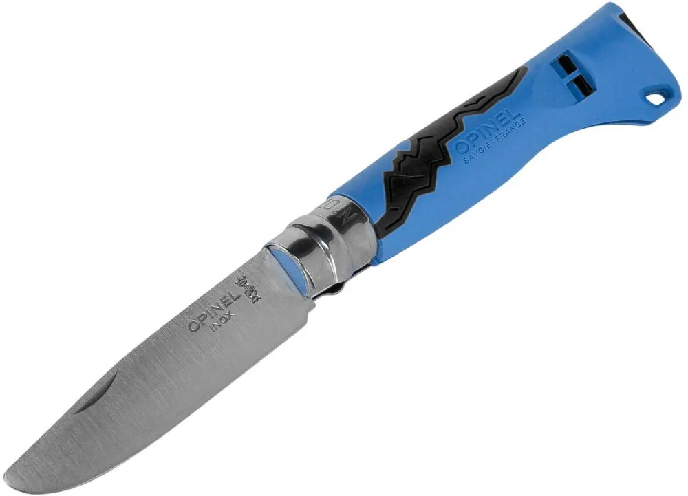 Opinel No. 07 Outdoor Junior Blue w. whistle