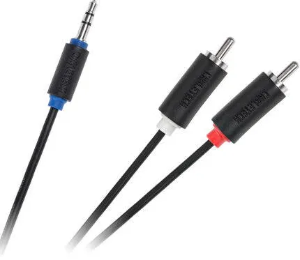 Cabletech CABLU JACK 3.5 - 2RCA H STANDARD 3M