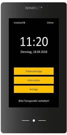 Statie / Accesoriu Pontare Reiner SCT timeCard Terminal 3