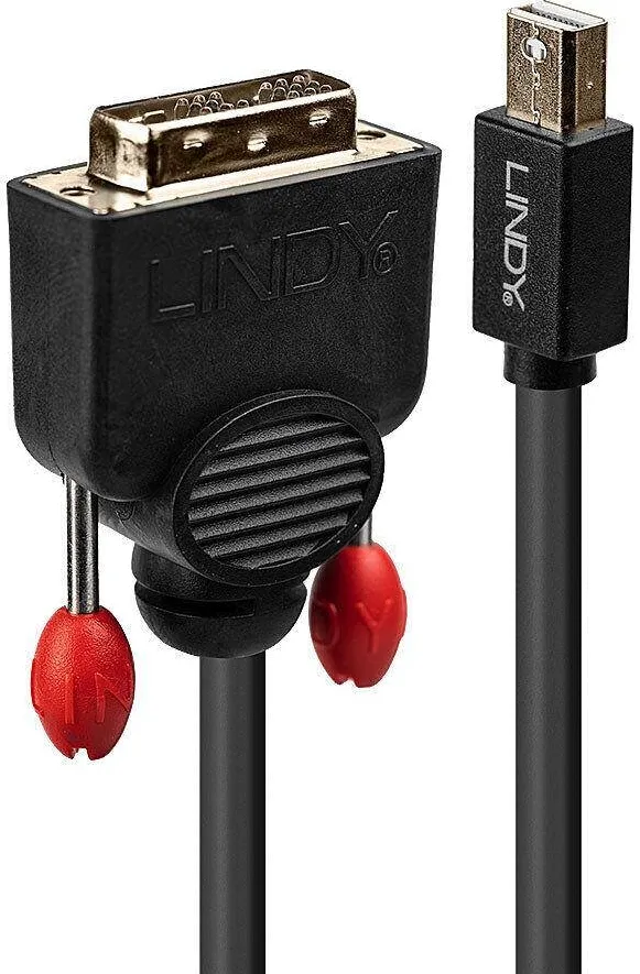 Adaptor Lindy Mini-DisplayPort an DVI-D Black 3m