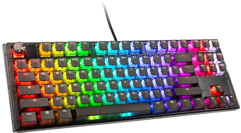 Tastatura Ducky One 3 Aura Black TKL Gaming  RGB LED - Gateron Baby Kangaroo (US)