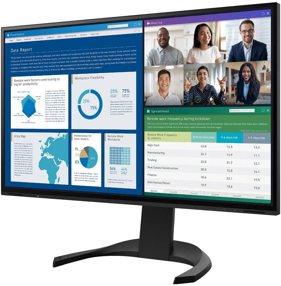 Monitor Eizo IPS 27" EV2740X-BK 16:9 2xHDMI+DP+USB-C