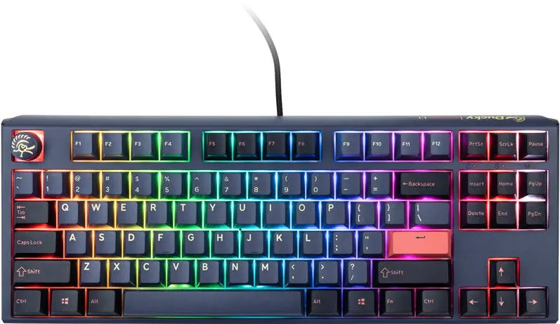 Tastatura Ducky One 3 Cosmic Blue TKL RGB LED - MX-Ergo-Clear (US)