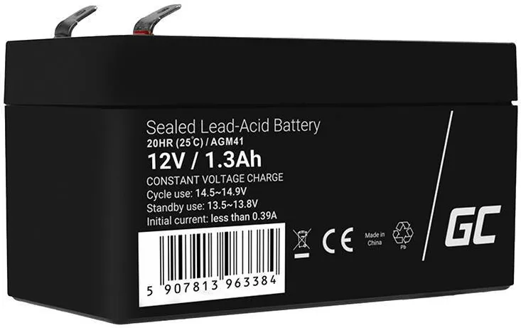 Acumulator AGM Green Cell AGM41 12V 1.3Ah