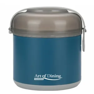 HEINNER CASEROLA TERMICA 600 ML, LOCA, ALBASTRU