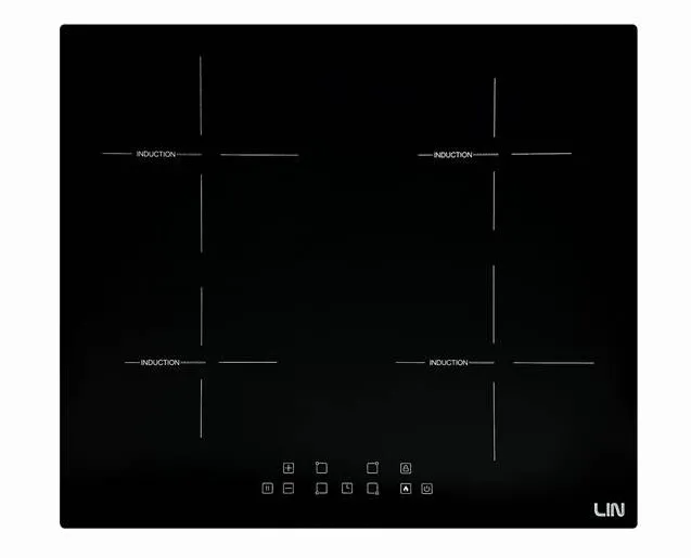 Plita LIN Induction cooktop LI-A23511 4 zones 7400 W Black