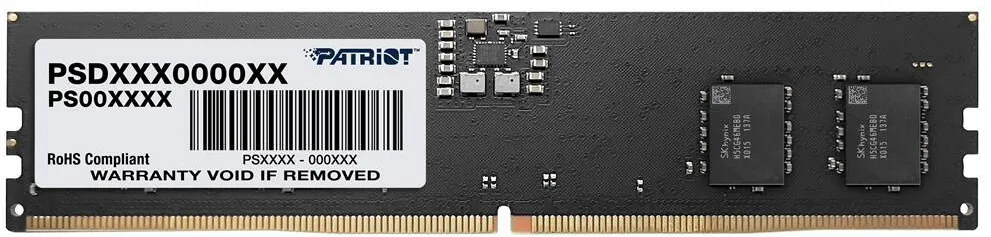 Memorie RAM Patriot Patriot Memory Signature PSD532G56002 memory module 32 GB 1 x 32 GB DDR5 5600 MHz