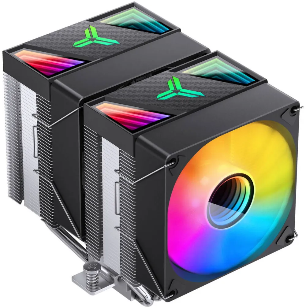 Cooler Jonsbo CR-1400 DV2, ARGB - 2 x 92mm, Negru