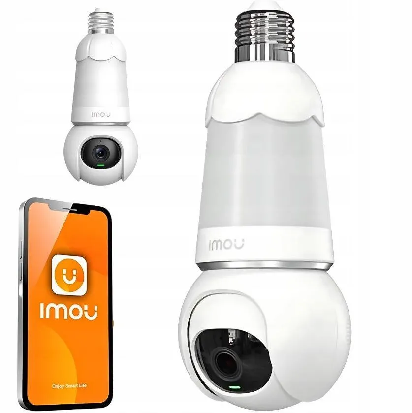 Camera Supraveghere IMOU IP Bulb Cam 5MP IPC-S6DP, 5 MP (2880 x 1620)