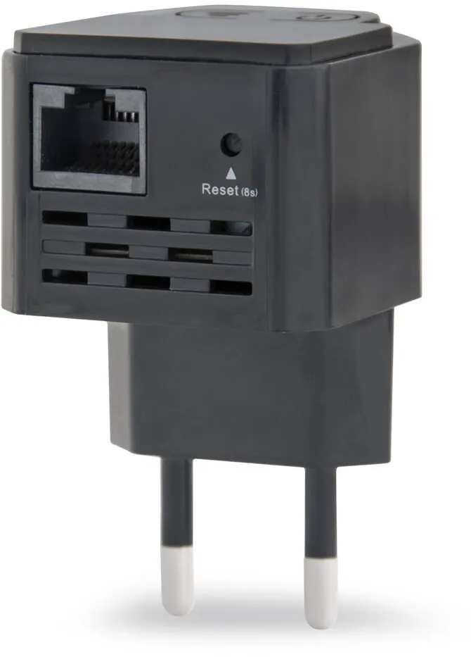 Gembird WNP-RP300-03-BK bridge/repeater Network repeater 300 Mbit/s Black