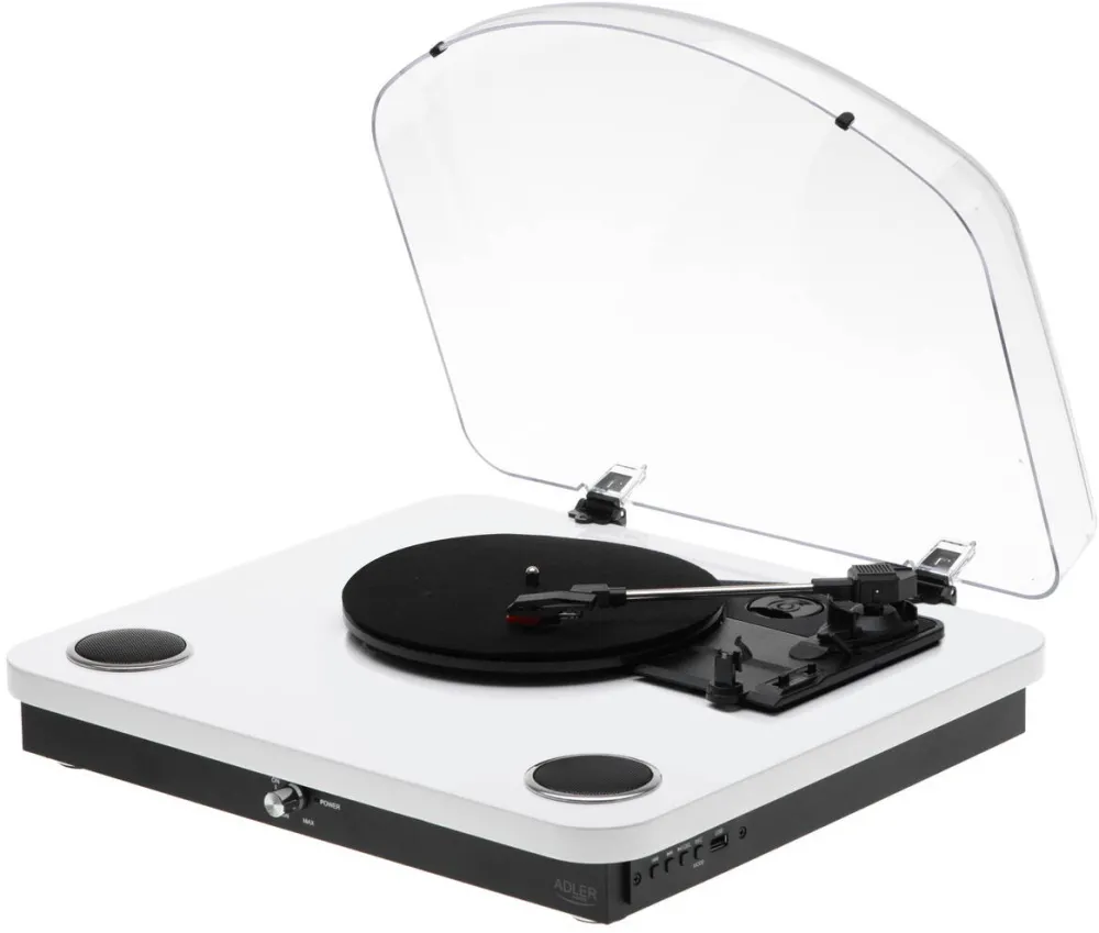 Pick-up Adler Turntable AD1914 White