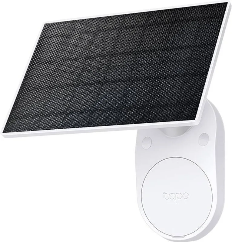 TP-Link PANOU SOLAR TP-Link, pentru camerele IP Tapo cu acumulator, putere 2.5W, IP 65, "Tapo A201" (timbru verde 11 lei)