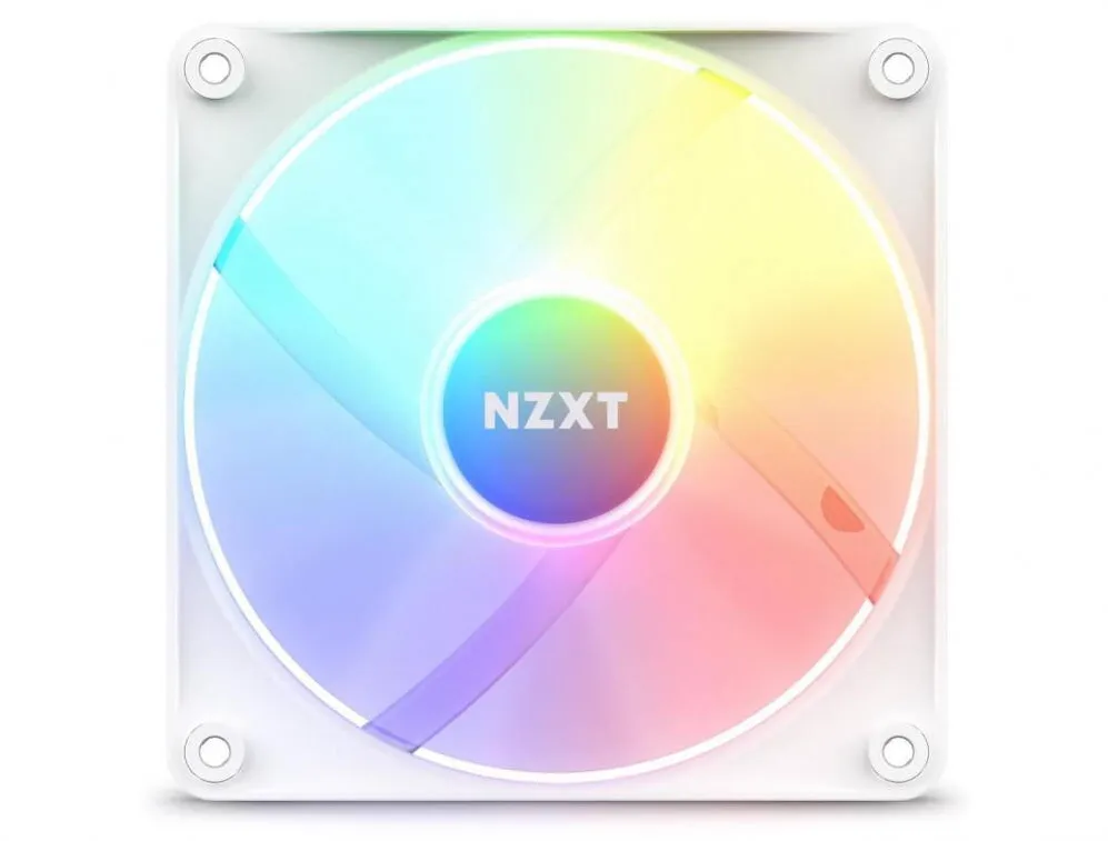 NZXT Ventilator NZXT F140 RGB Core White 140x140x26 mm