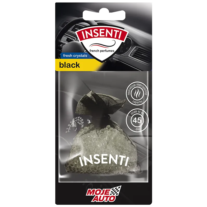 INSENTI Air Freshener INSENTI Fresh Crystals - black, 20g