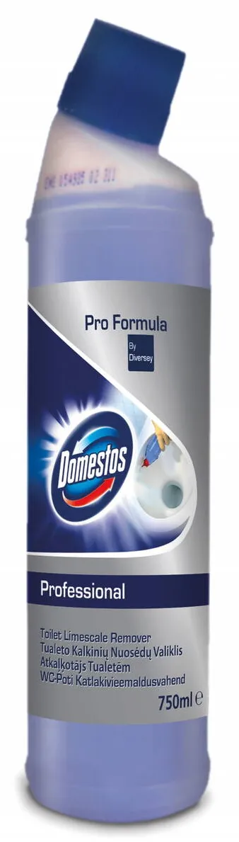 Chemia DOMESTOS Diversey, gel pentru curatarea si dezinfectarea toaletelor, formula concentrata, 750ml