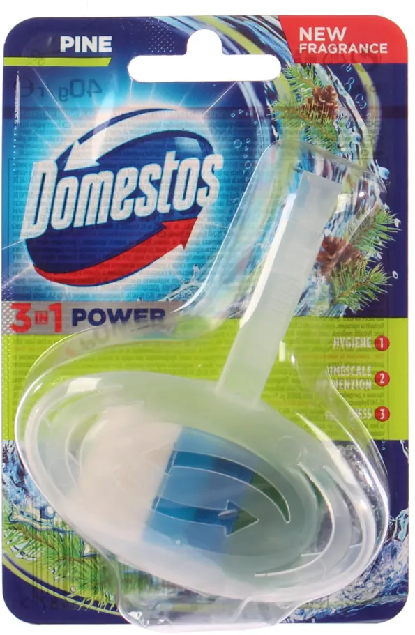 Chemia DOMESTOS Pine, odorizant solid pentru toaleta - 35 grame
