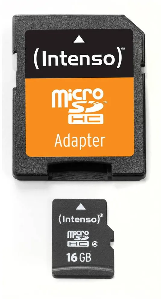 Card de Memorie Intenso Intenso microSD 16GB 5/21 Class 4 +AD
