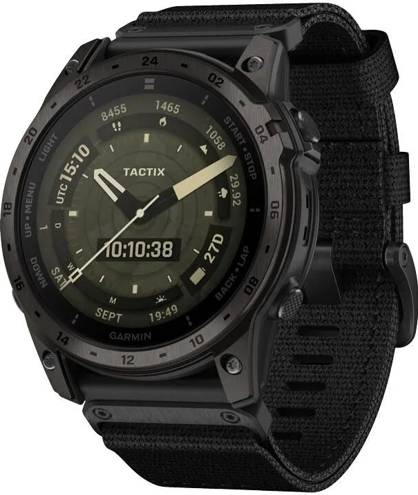 Smartwatch Garmin Garmin tactix 7 3,56 cm (1.4") MIP 51 mm Digital Watch 280 x 280 px Touchscreen Wi-Fi GPS Black