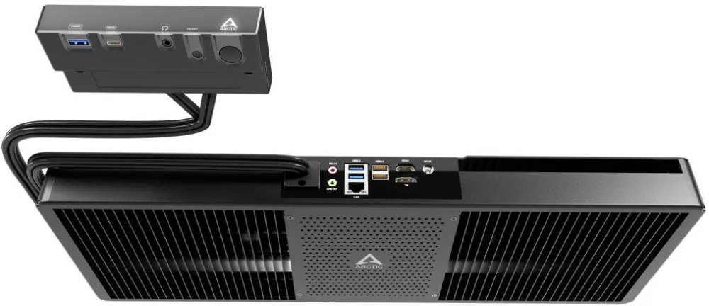 Sistem Mini ARCTIC Desktop PC Arctic Senza 5700G, AMD Ryzen 7-5700G, 32GB, SSD 1TB, Black
