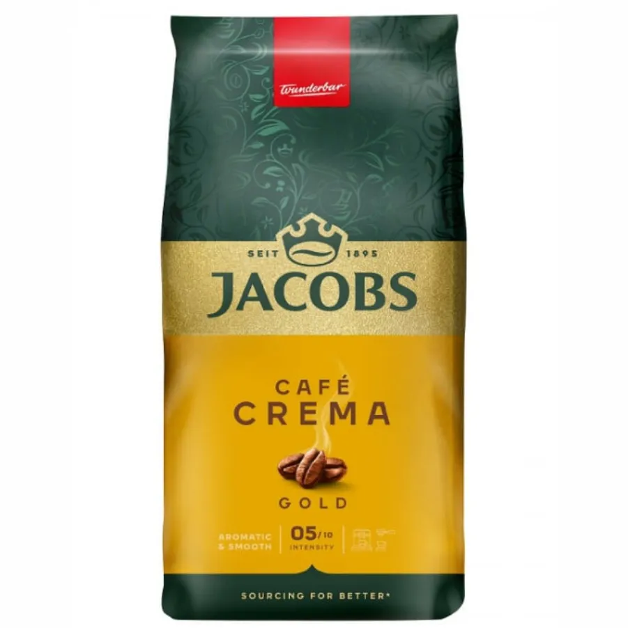JACOBS Cafea Jacobs crema, 1000 gr./pachet - boabe