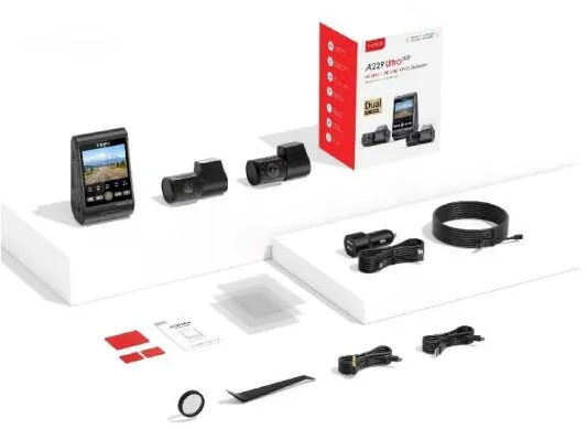 Camera Auto VIOFO A229 ULTRA 3CH-G GPS video recorder
