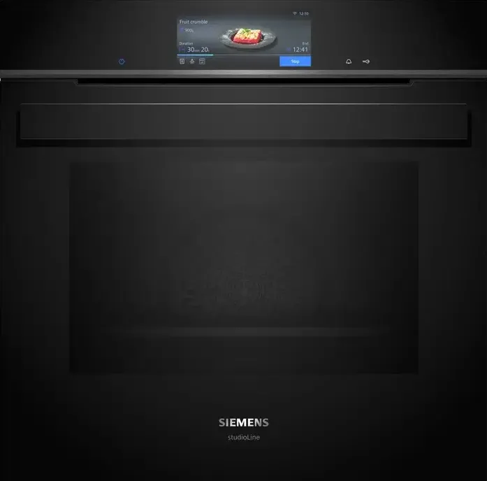 SIEMENS Cuptorul incorporabil studioLine iQ700 HB978GMB1, TFT-Full-Touchdisplay Pro, 71 l, 13 programe
