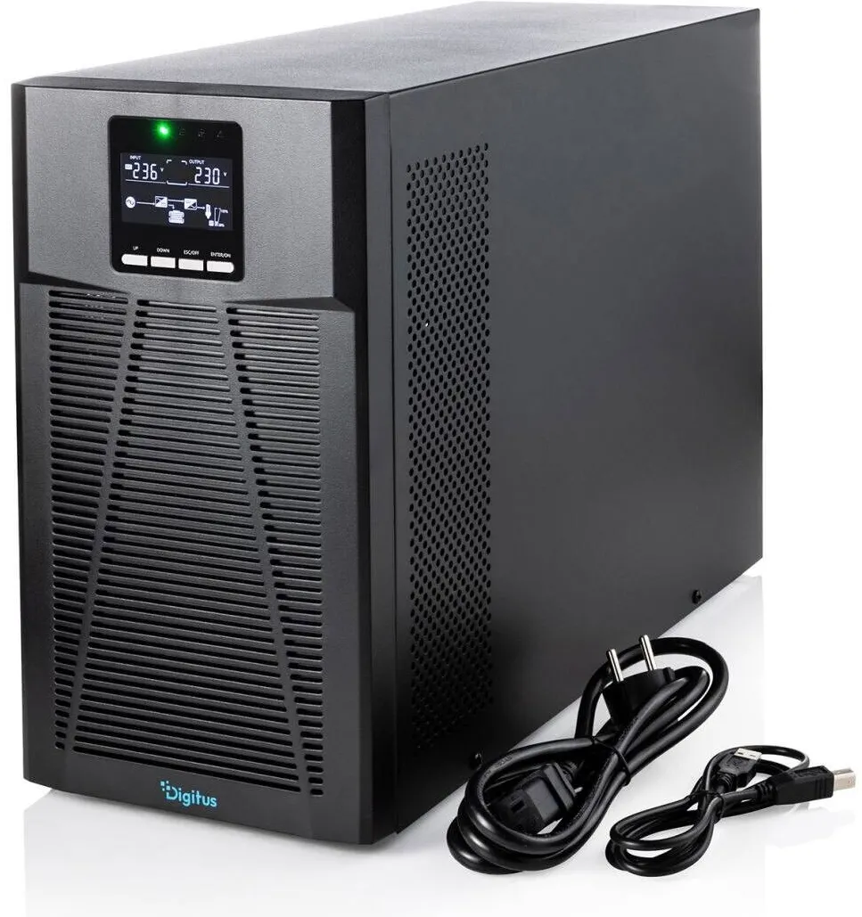 UPS Digitus UPS Digitus DN-170131 OnLine 2000VA 2000W LCD USB RJ11/RJ45 8xIEC C13