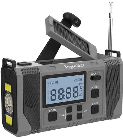 Kruger&Matz RADIO MULTIFUNCTIONAL SOLAR 10000MAH KRUGER&MA