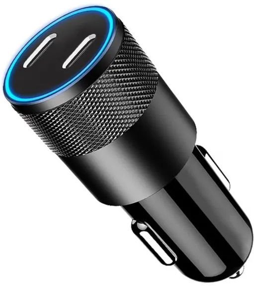 LEMONTTI  Incarcator auto Lemontti 60W, negru