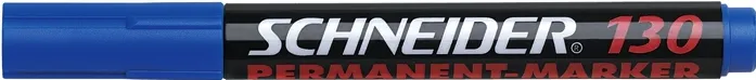 Schneider Permanent marker Schneider Maxx 130, varf rotund 1-3mm - albastru