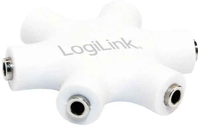 Adaptor Logilink LogiStar Audio Splitter 6x 3.5mm Jack Female
