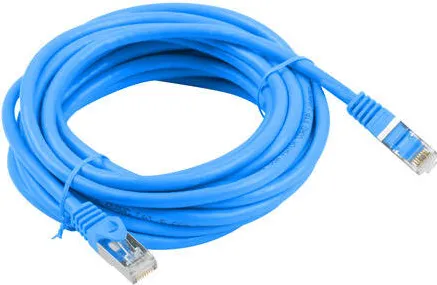 Accesoriu Retea LANBERG Patchcord RJ45 cat.6 FTP 10m Blue