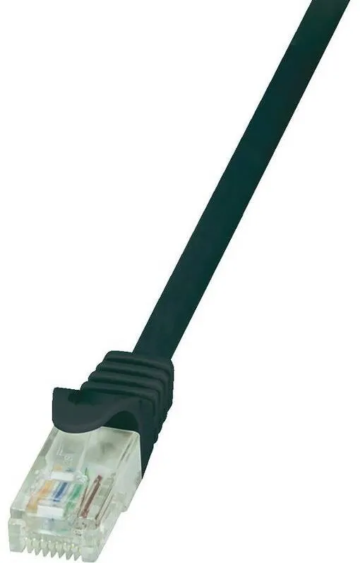 Accesoriu Retea Logilink - Patchcord CAT 5e UTP 0,25m negru
