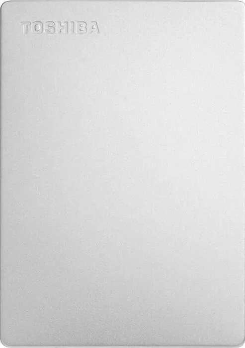 Hard Disk Extern Toshiba Canvio Slim 1TB USB 3.0 Silver